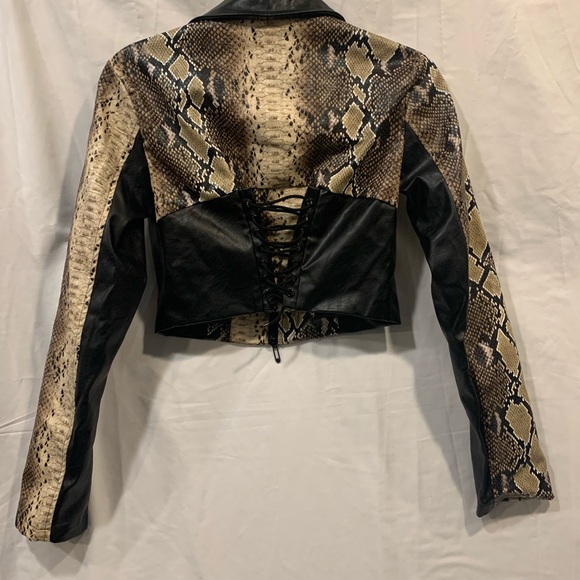 I am GIA snake print leather 3 pieces set - Picture 3 of 12